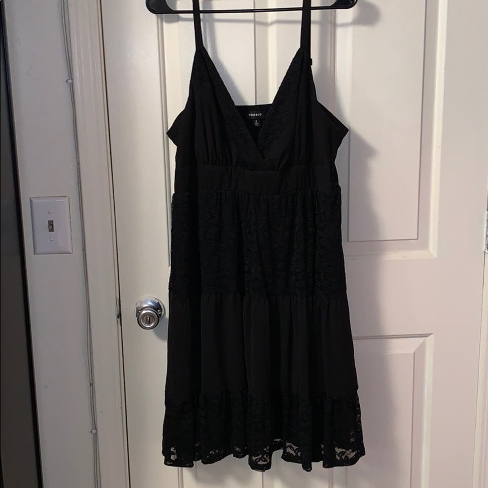 Torrid Chiffon Lace Sundress